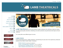 Tablet Screenshot of lambstudios.org